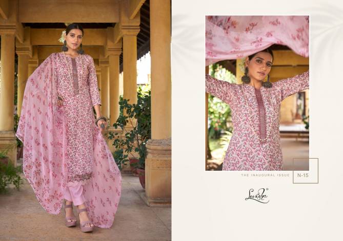 Nayasha By Levisha Embroidery Cotton Dress Material Wholesale Clothing Suppliers In India